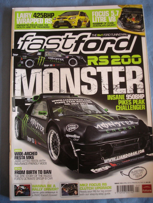 fast Ford Mag 2012 - April - RS200 - Focs RS Clutch - RS200 story