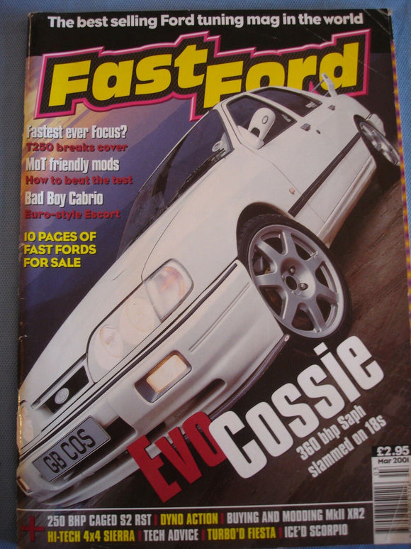 Fast Ford Mar 2001 - T250 - Mk2 Xr2 buying guide - Escort Cabrio