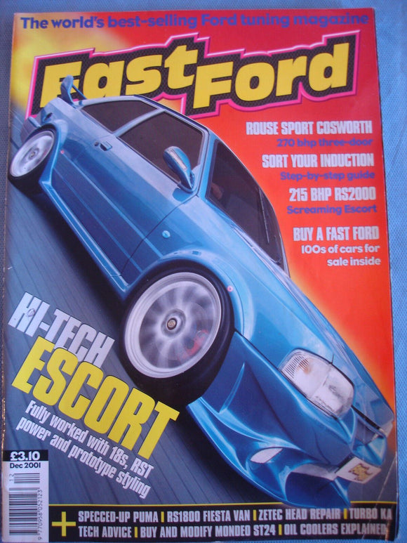 Fast Ford Dec 2001 - Cosworth - RS2000 - Induction step by step