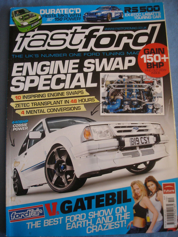 Fast Ford Mag 2009- Oct - Engine swap special