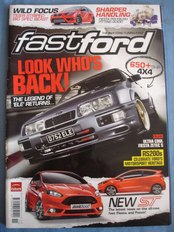 Fast Ford mag 2011 - Nov - RS200 - Fiesta polybush guide -
