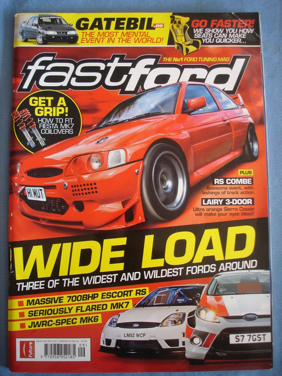 Fast Ford mag 2011 - Sept - Seats - gatebil - Fiesta mk7 Coilovers - Escort RS