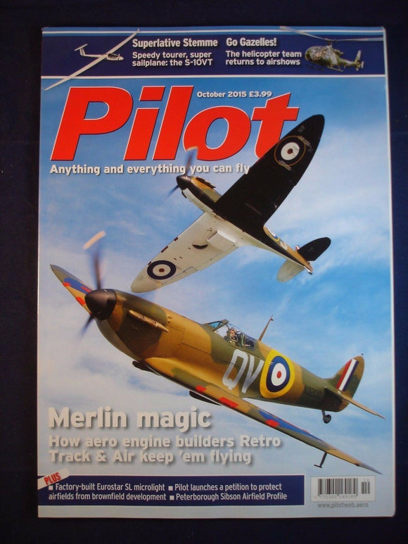 Pilot Magazine - October 2015 - Merlin magic - Gazelles - S 10VT