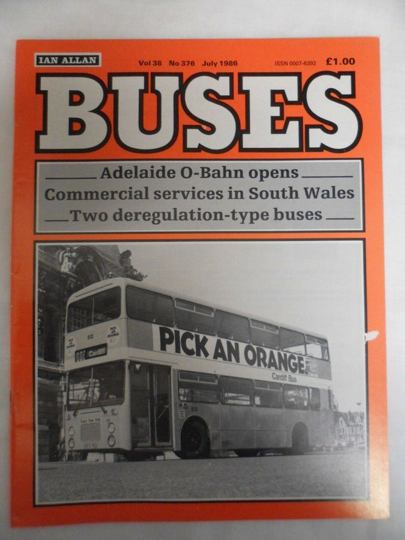Buses Magazine - July 1986 - Commercial services in South Wales