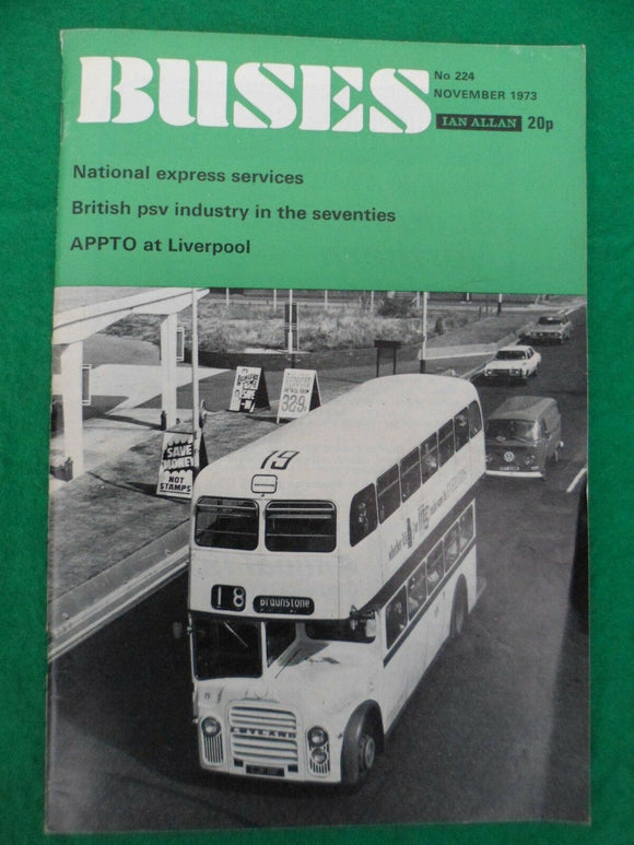 Buses Magazine - November 1973 - National Express services
