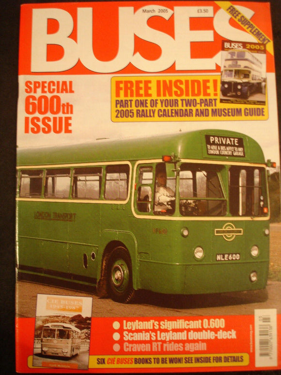 Buses Magazine March 2005 - Leyland's 0.600, Craven RT, Scania Leyland double