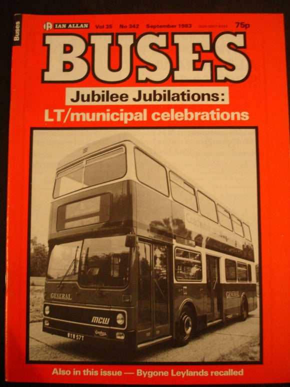 Buses Magazine September 1983 - Jubilee jubilations, Bygone Leylands recalled