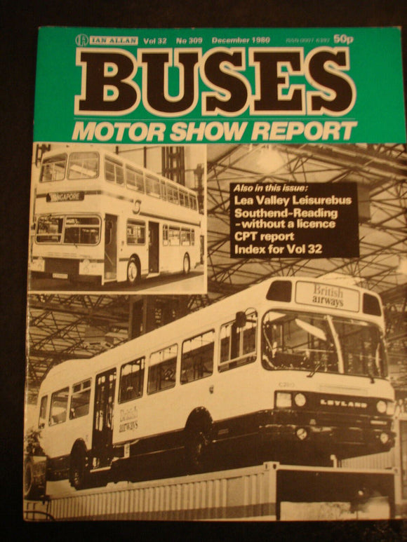 Buses Magazine December 1980 - Lea Valley leisurebus