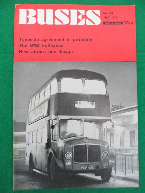 Buses Illustrated - May 1971 - Airport bus design