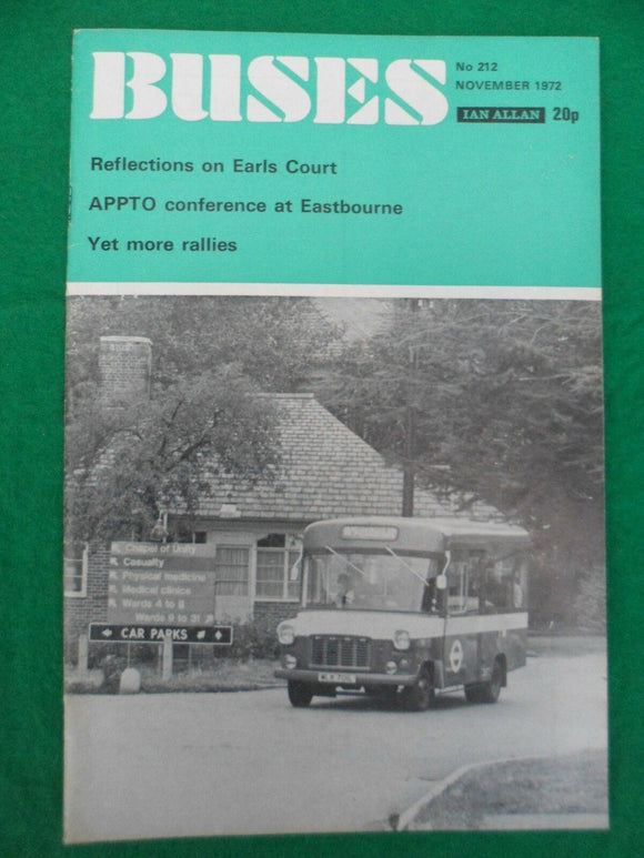 Buses Magazine - November 1972 - Stokes Bay