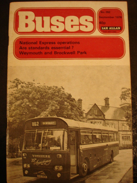 Buses Magazine September 1978 - Weymouth and Brockwell park