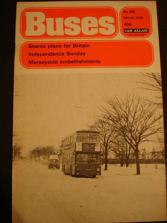 Buses Magazine march 1979 Scania, Merseyside embellishments