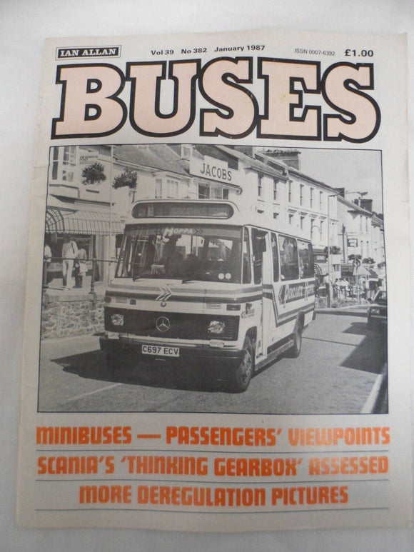 Buses Magazine - January 1987 - Scania's ''thinking'' gearbox