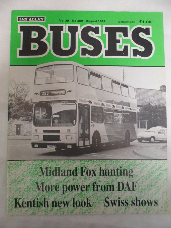 Buses Magazine - August 1987 - Midland Fox hunting