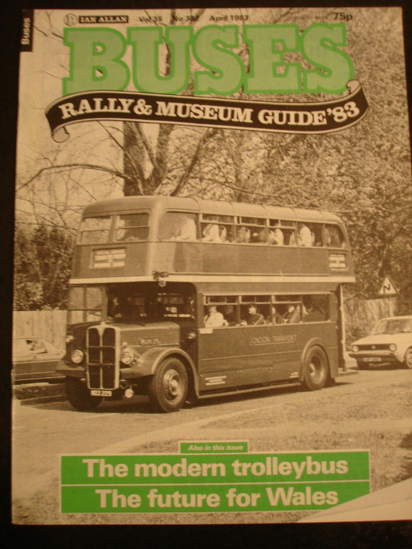 Buses Magazine April 1983 - the modern trolleybus