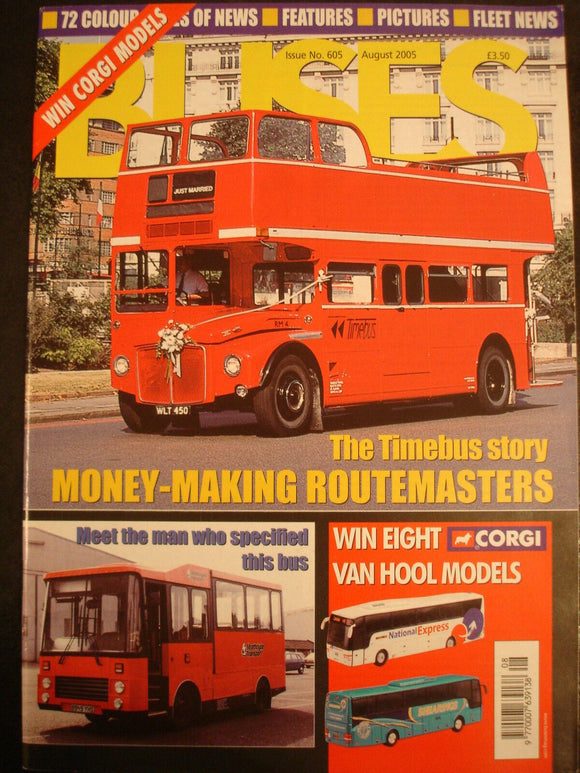 Buses Magazine August 2005 - Timebus story, Money making Routemasters
