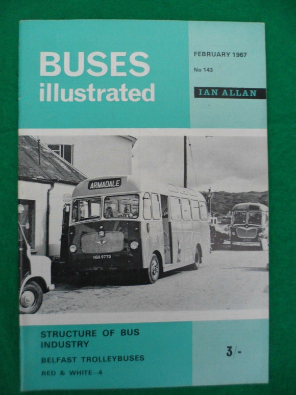 Buses Illustrated - February 1967 - Belfast trolleybuses
