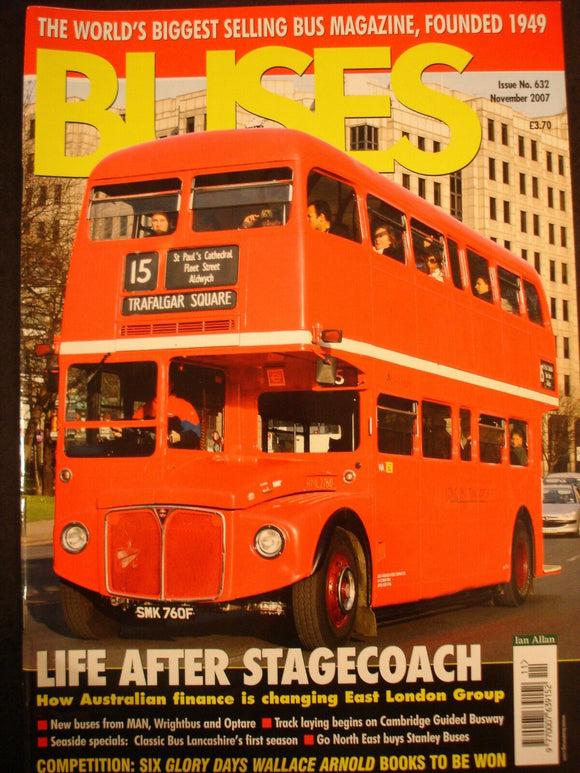 Buses Magazine November 2007 - New buses from MAN, Wrightbus, and Optare