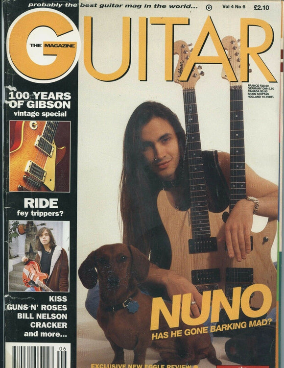 Guitar magazine - Volume 4 Number 6 - Nuno