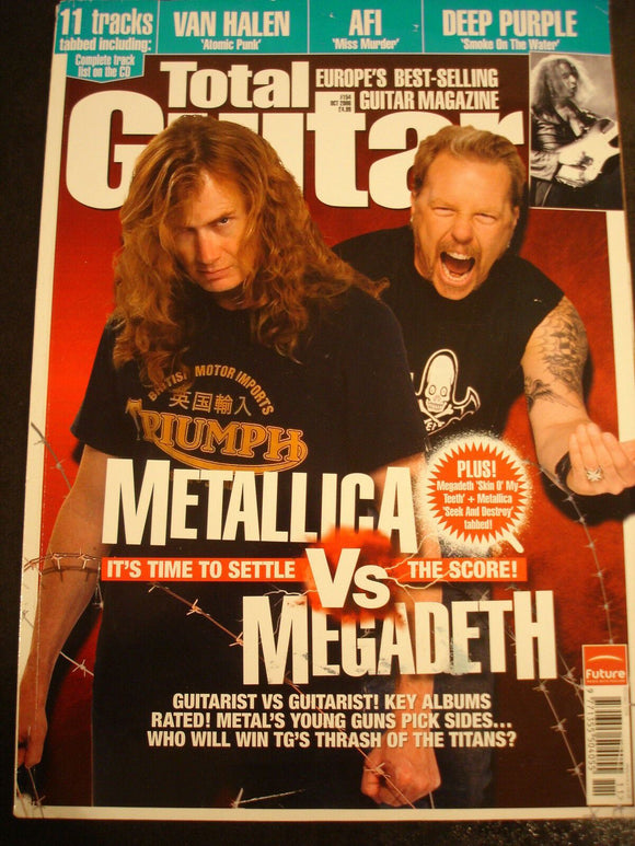 Total guitar Oct 2006 - Metallica vs. Megadeath