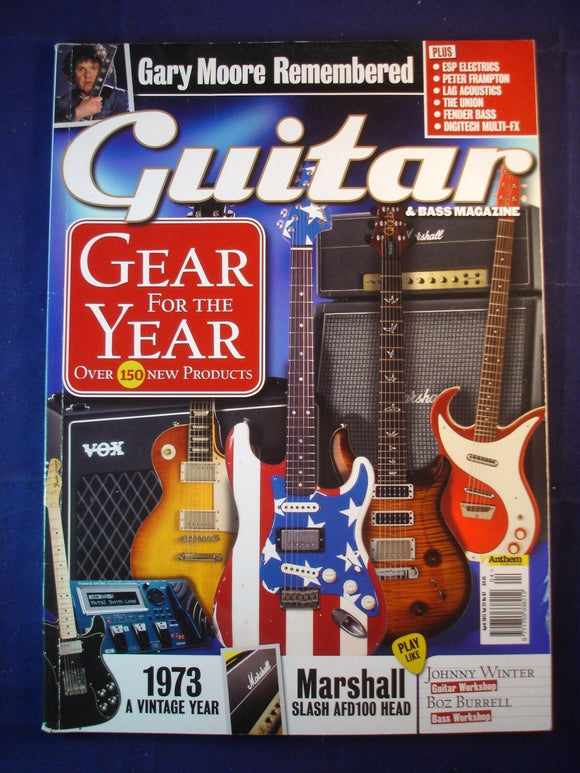 Guitar and Bass magazine - April 2011 - Gary Moore