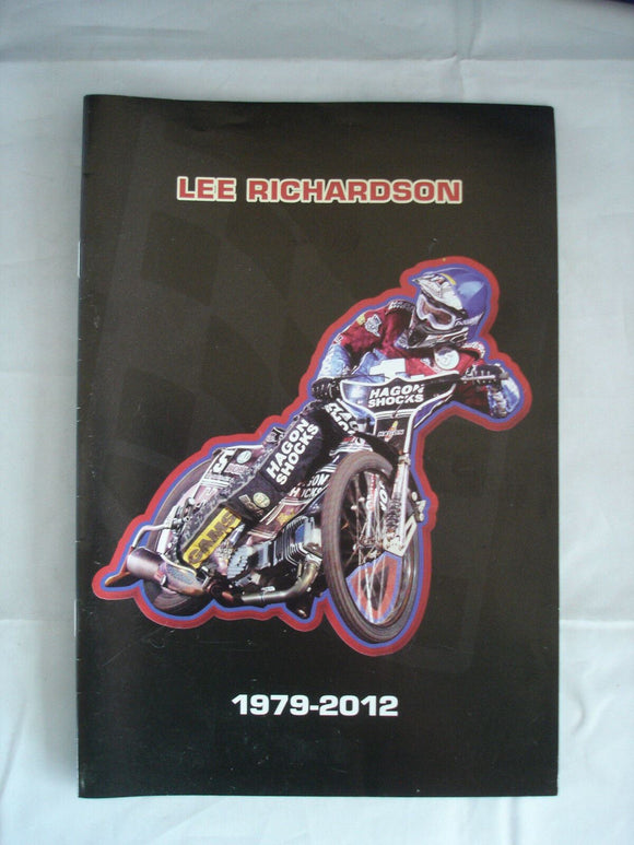 Lakeside Hammers Programme  - Swindon Robins 18th may 2012