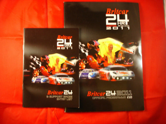 Britcar 24hrs Silverstone 2011 Official Programme
