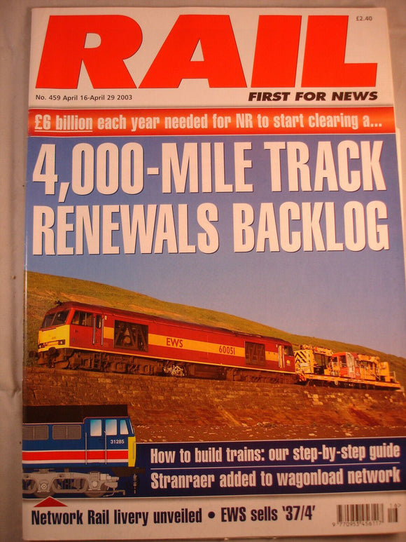 Rail Magazine issue - 459
