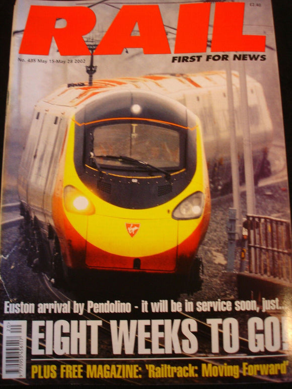Rail Magazine 435 Euston Pendolino,