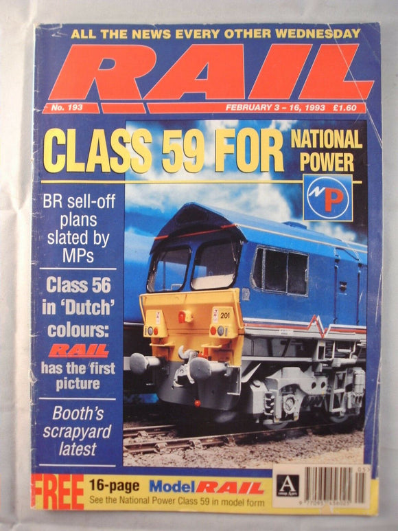 Rail Magazine issue - 193