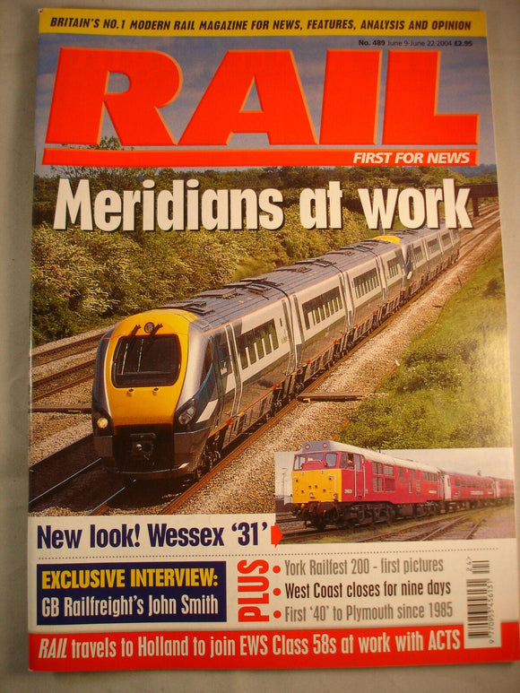 Rail Magazine issue - 489