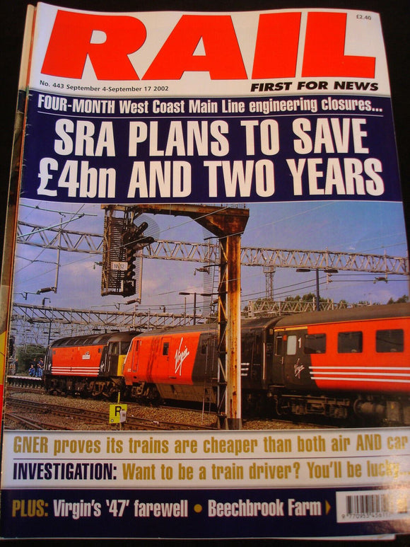 Rail Magazine 443 Virgins 47 farewell, Beechbrook farm