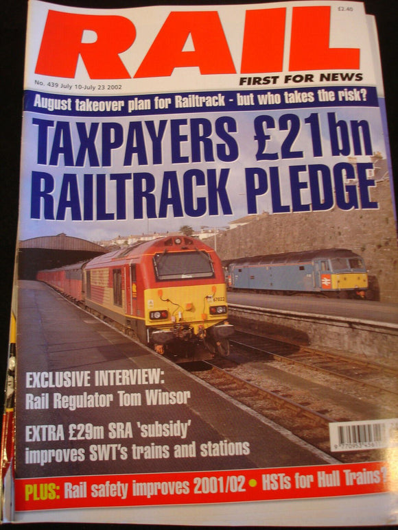 Rail Magazine 439 HSTs for Hull,