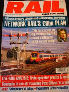 Rail Magazine 432 Paddingtons 29M resignalling, Network rail 9bn Plan