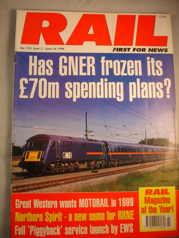 Rail Magazine issue - 332