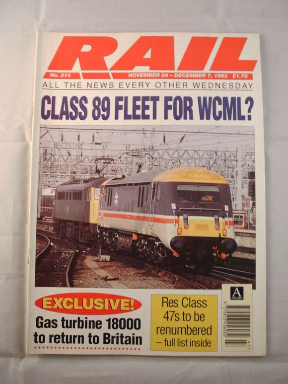 Rail Magazine issue - 214