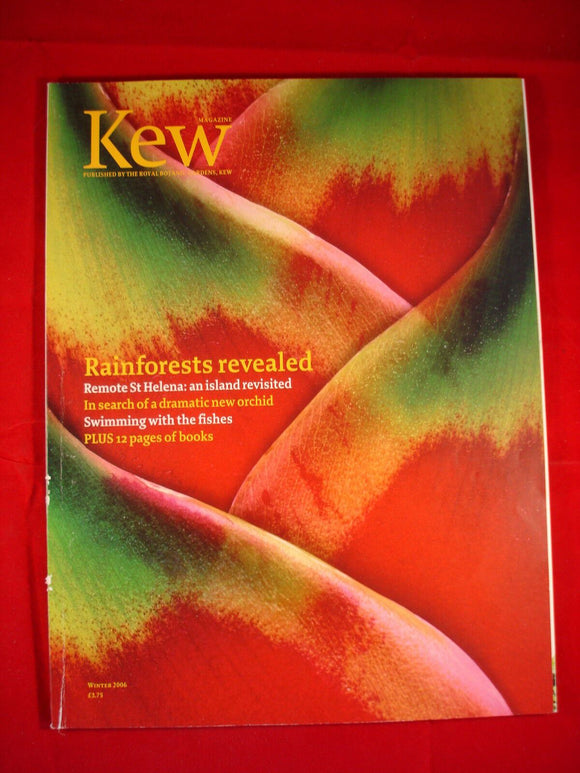 Kew Botanical Garden magazine - Winter 2006