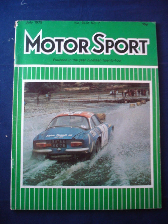 Motorsport Magazine - July 1973