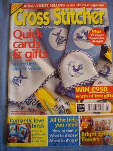 Cross stitcher magazine - Feb 98 - quick cards and gifts