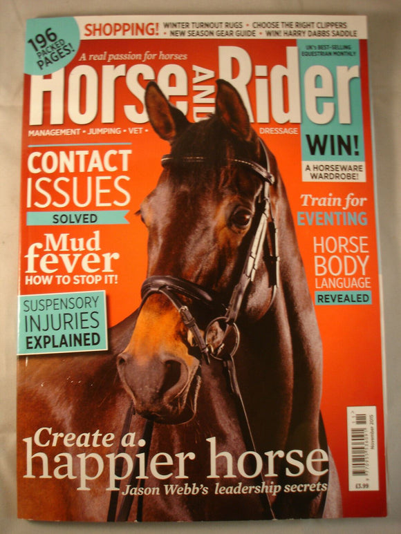 Horse and Rider Magazine - November 2015