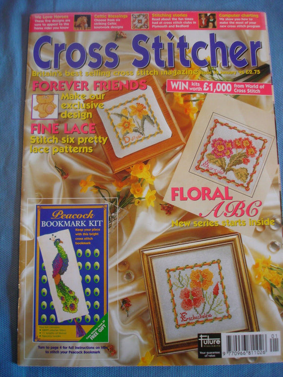 Cross stitcher magazine - Jan 96 - Forever friends