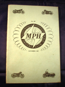 MPH - VOC - Vincent Owners club magazine - issue 190 Nov 1964
