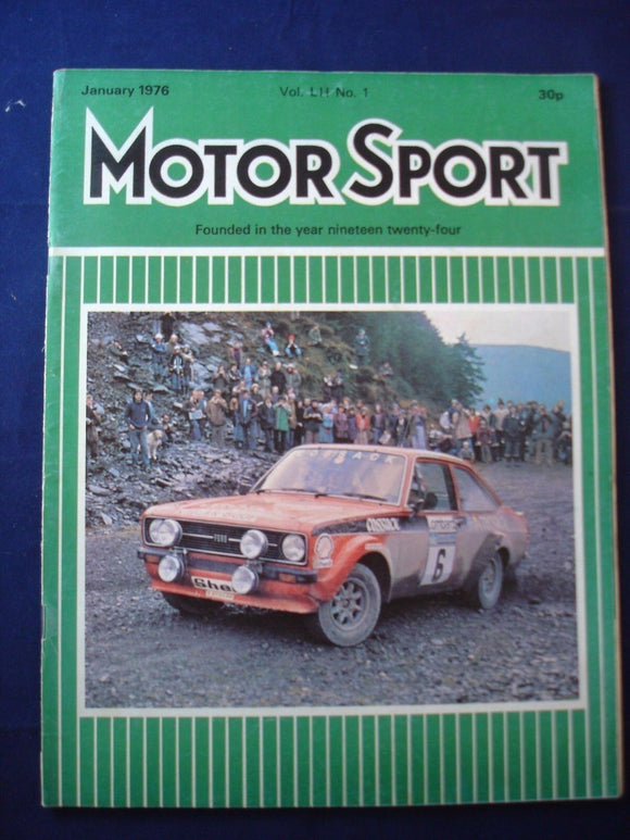 Motorsport Magazine - January 1976