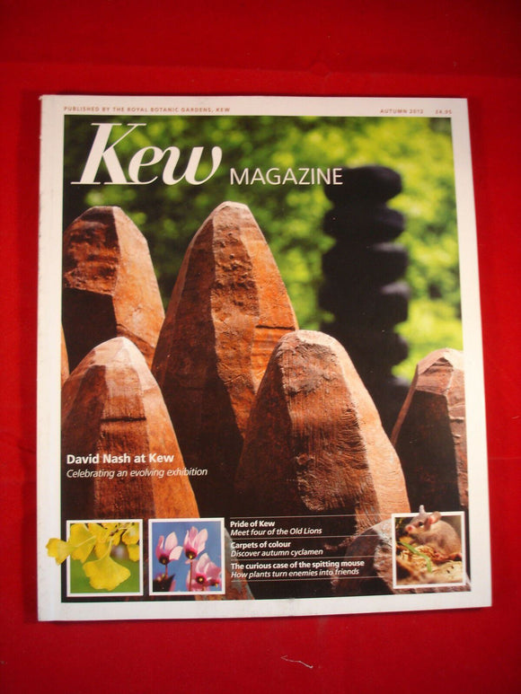 Kew Botanical Garden magazine - Autumn 2012