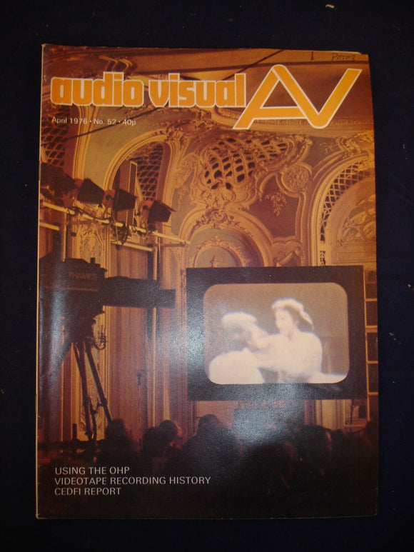 Vintage Audio visual Magazine - April 1976