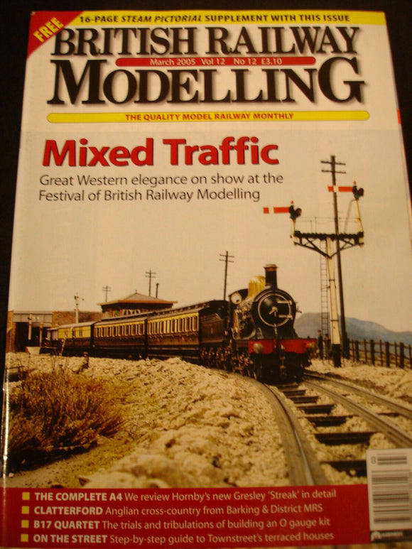 British Railway Modelling Mar 2005 Vol 12 #12 Step bt step to terraced houses