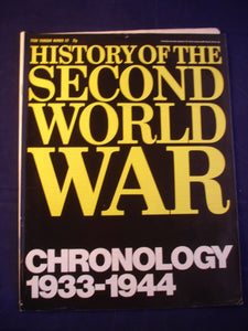 History of the Second World War Volume 127 - Chronology 1933-1944