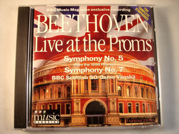 BBC Music Classical CD - Beethoven 5 + 7 live at the Proms