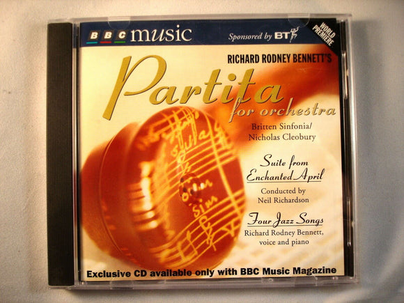 BBC Music Classical CD - Bennetts Partita for orchestra