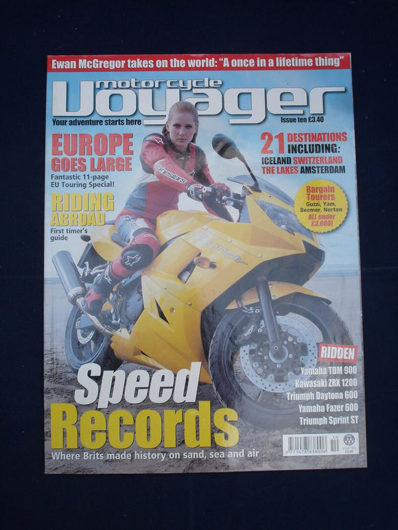 Motorcycle Voyager  - 10 - TDM900 - ZRX1200 - Daytona - Fazer - Sprint ST